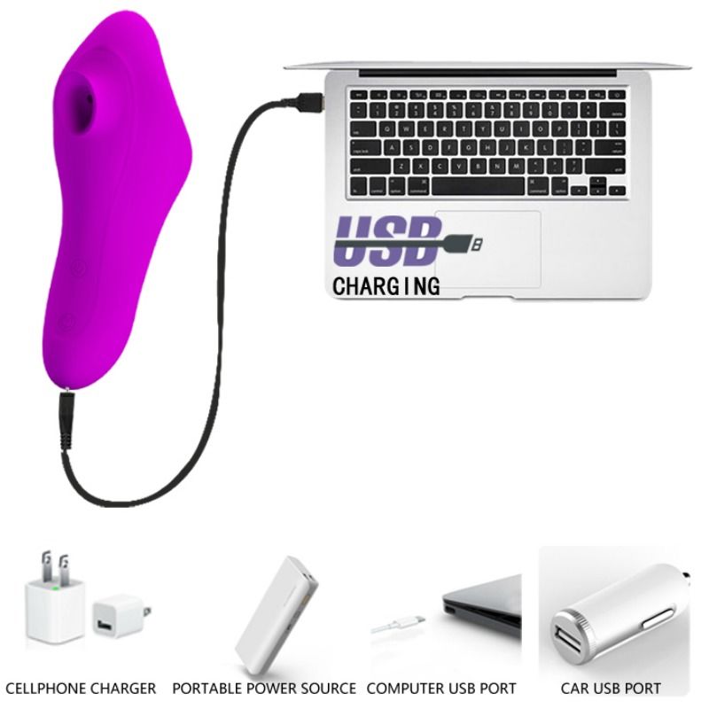 PRETTY LOVE - STIMOLATORE PER CLITORIDE ASPIRANTE MAGIC FISH