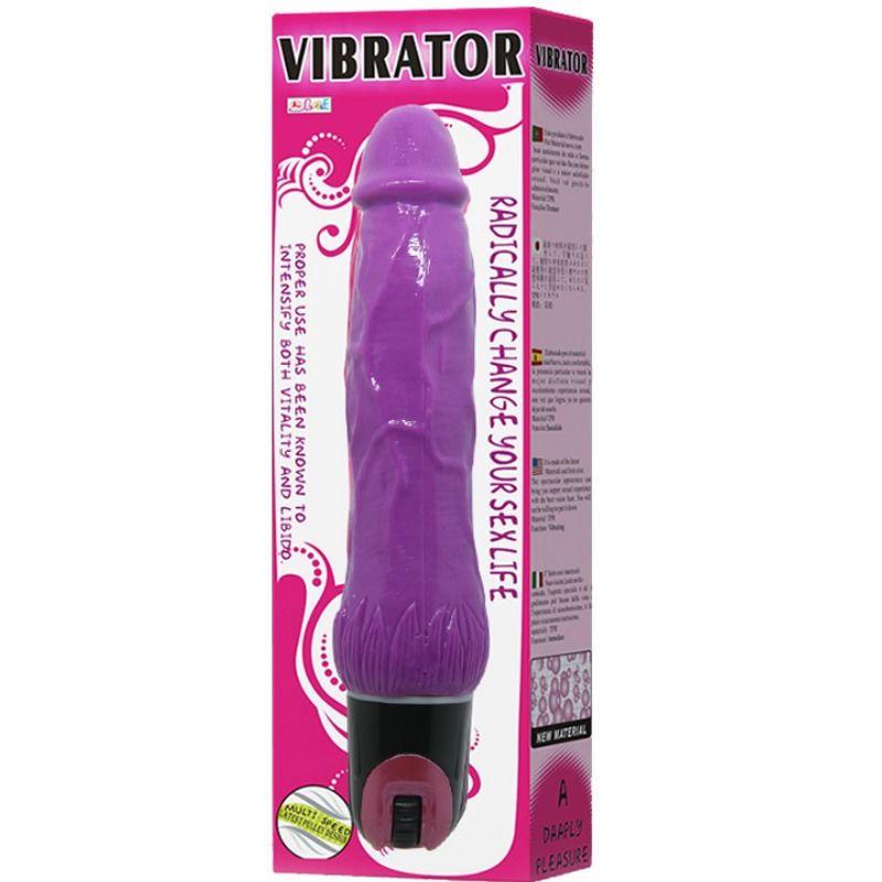 BAILE - DAAPLY PLEASURE VIBRATORE MULTIVELOCITÀ VIOLA