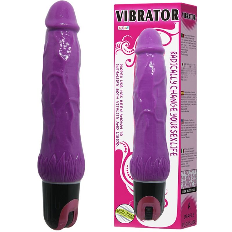 BAILE - DAAPLY PLEASURE VIBRATORE MULTIVELOCITÀ VIOLA