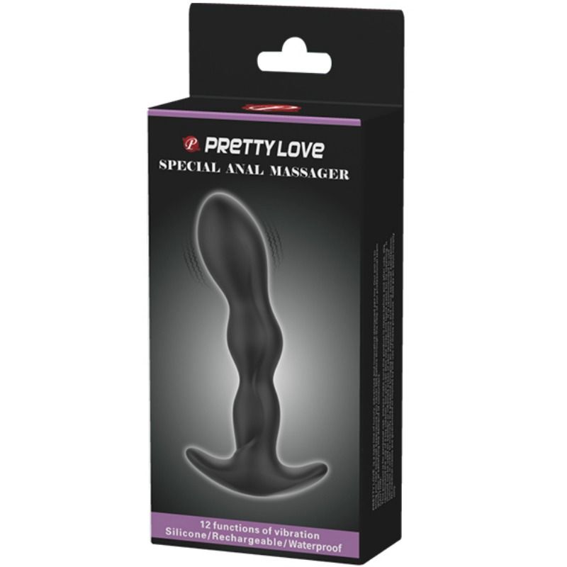 PRETTY LOVE - ANAL MASSAGER 12 VIBRATION MODES