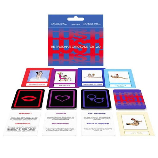 KHEPER GAMES - LUST THE PASSIONATE CARD GAME. EN, ES