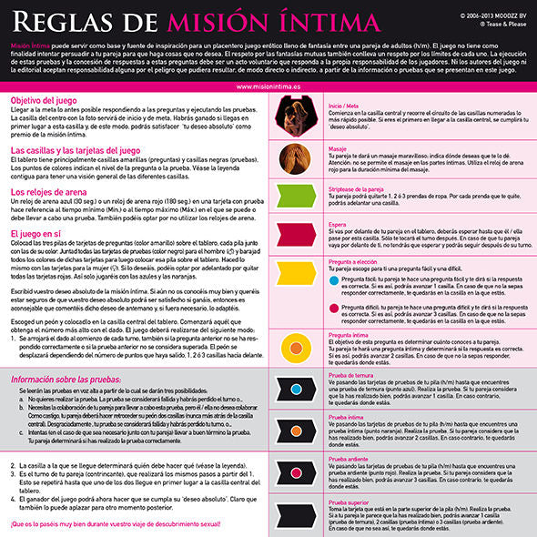 TEASE &amp; PLEASE - MISSIONE INTIMA EDIZIONE ORIGINALE