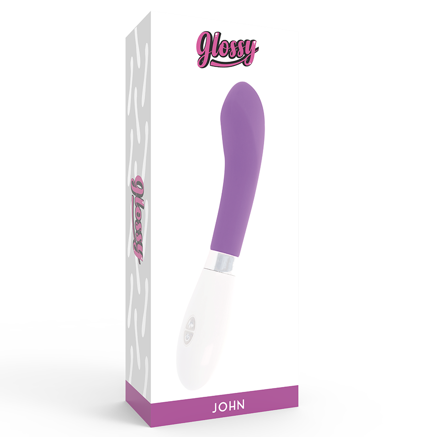 GLOSSY - JOHN VIBRATOR PURPLE