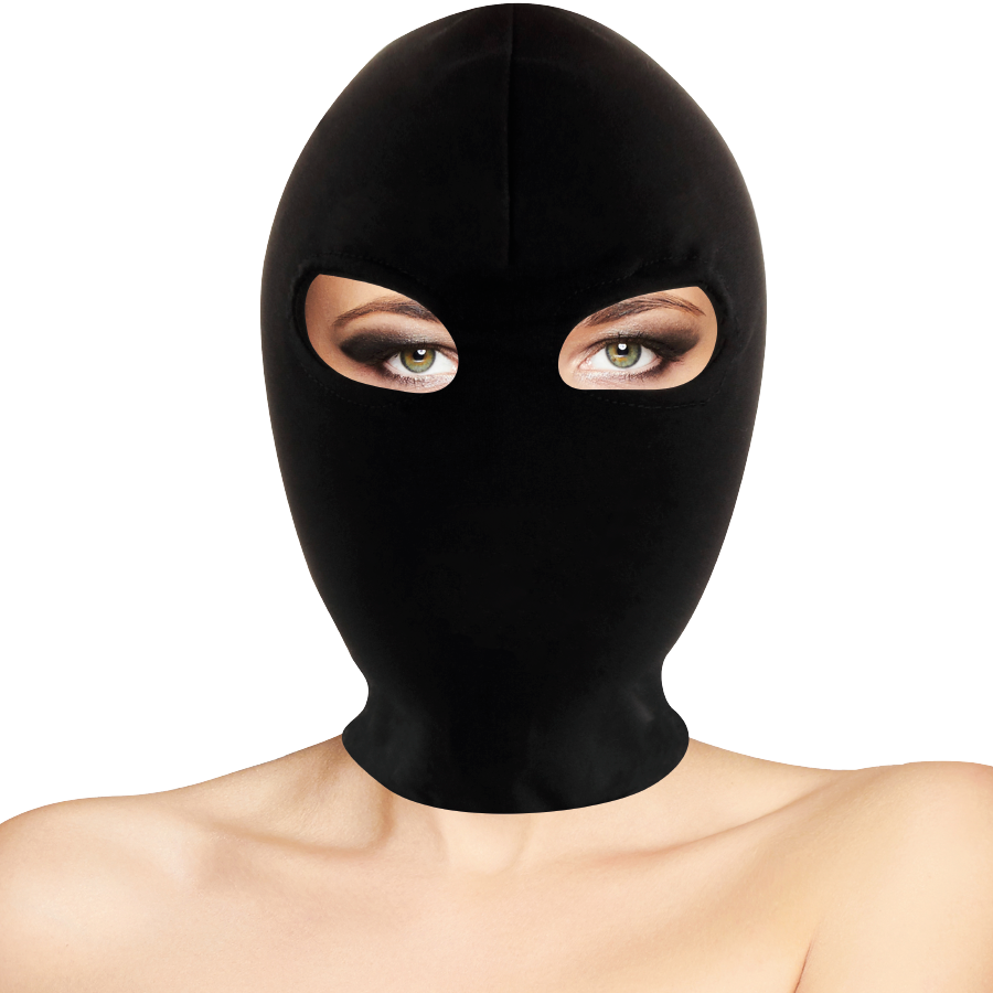 OSCURITA' - MASCHERA DI SOTTOMISSIONE NERA