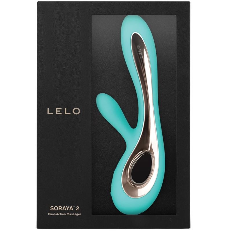 LELO - SORAYA 2 VIBRATORE CONIGLIO VERDE ACQUA