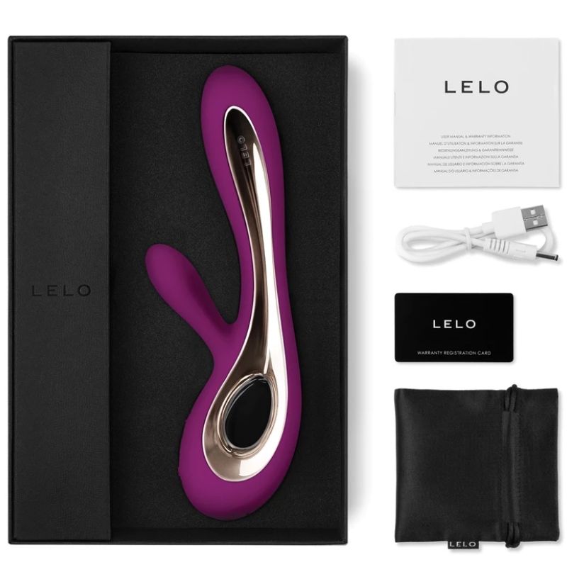 LELO - SORAYA 2 RABBIT LILA VIBRATOR