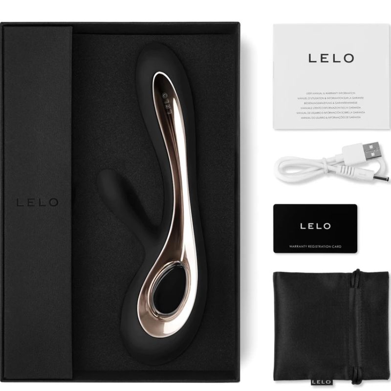 LELO - SORAYA 2 VIBRATORE CONIGLIO NERO