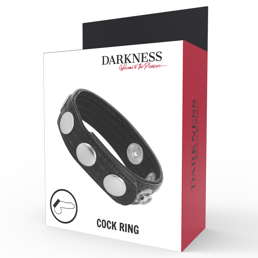 DARKNESS - ANELLO PER EREZIONE IN PELLE