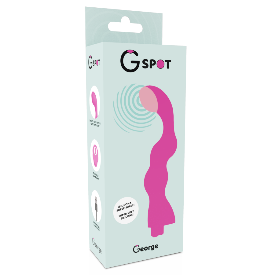 G-SPOT - VIBRATORE GEORGE G-SPOT GUM ROSA