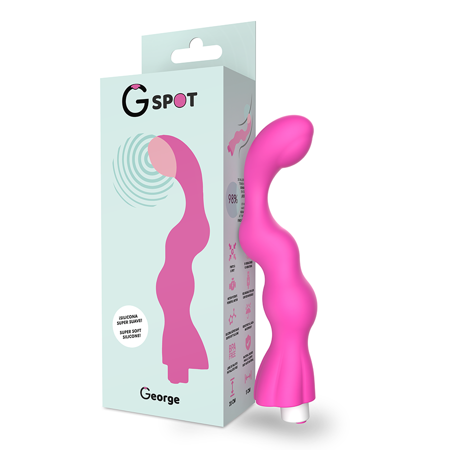 G-SPOT - VIBRATORE GEORGE G-SPOT GUM ROSA