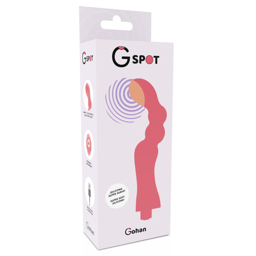 G-SPOT - GOHAH VIBRATOR LIGHT RED