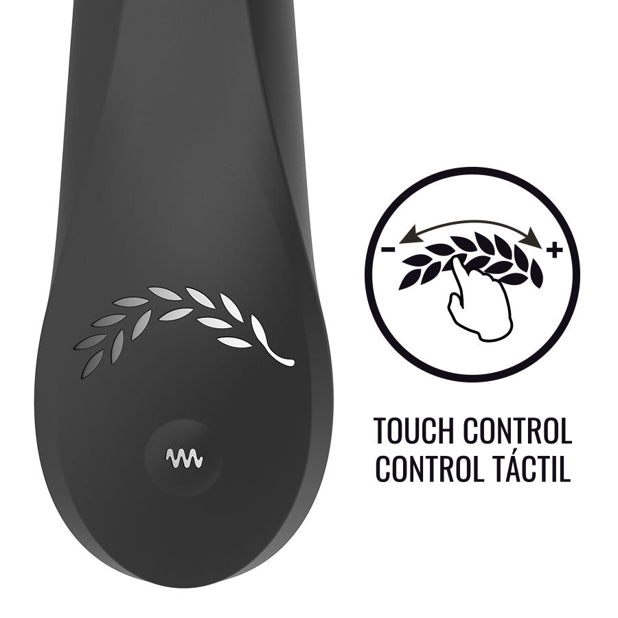 NERO E ARGENTO - VIBRATORE KAULTZ TOUCH CONTROL