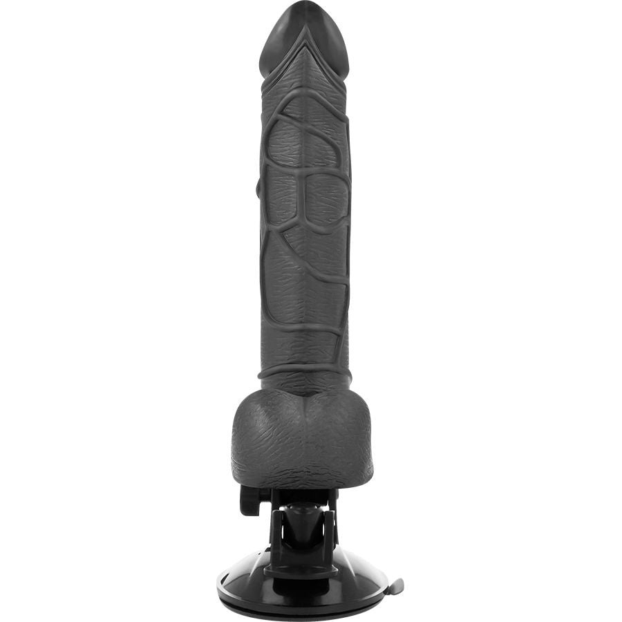 BASECOCK - REALISTISCHER VIBRATOR MIT FERNBEDIENUNG NATURAL MIT HODEN 19,5 CM -O- 4 CM