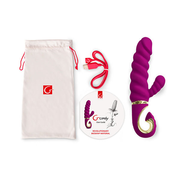 G-VIBE - FUN TOYS KANINCHENVIBRATOR GCANDY SÜßE HIMBEERE