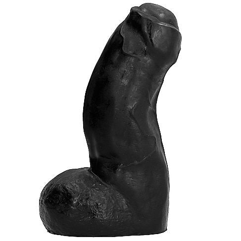 ALL BLACK - REALISTIC DONG BLACK 17 CM