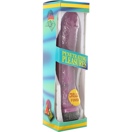 SEVEN CREATIONS - JELLY VIBRATOR LAVENDEL 215 CM