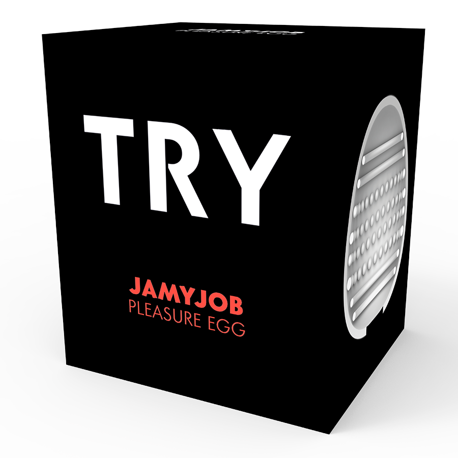 JAMYJOB - EIERMASTURBATOR SCHWARZE VERSION DISKRETT