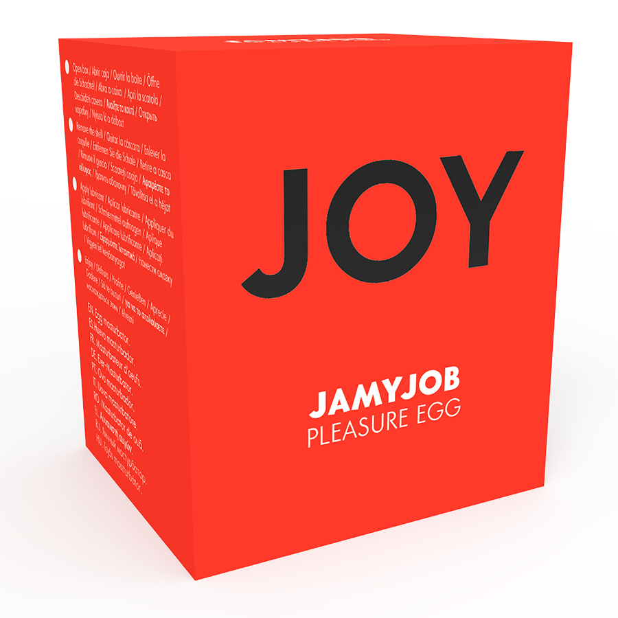 JAMYJOB - MASTURBATORE A UOVA VERSIONE ROSSA DISCRETA