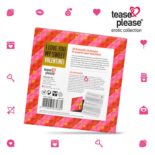 TEASE &amp; PLEASE - CALENDARIO DELL'AVVENTO DI SAN VALENTINO