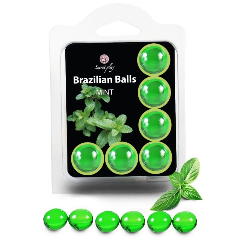 SECRETPLAY - SET 6 PALLINE BRASILIANE MENTA