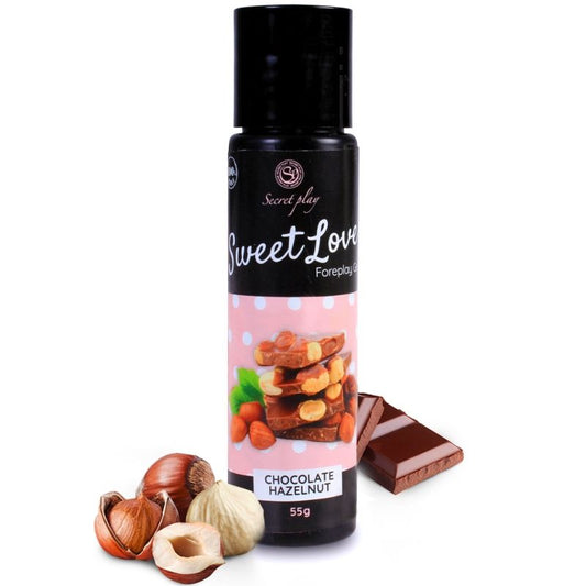 SECRETPLAY - GEL SWEET LOVE CIOCCOLATO CON NOCCIOLA 60 ML