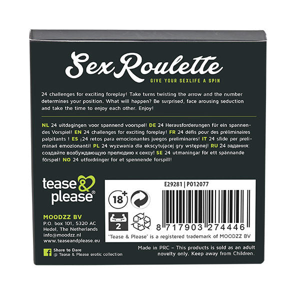 TEASE &amp; PLEASE – SEX-ROULETTE-VORSPIEL