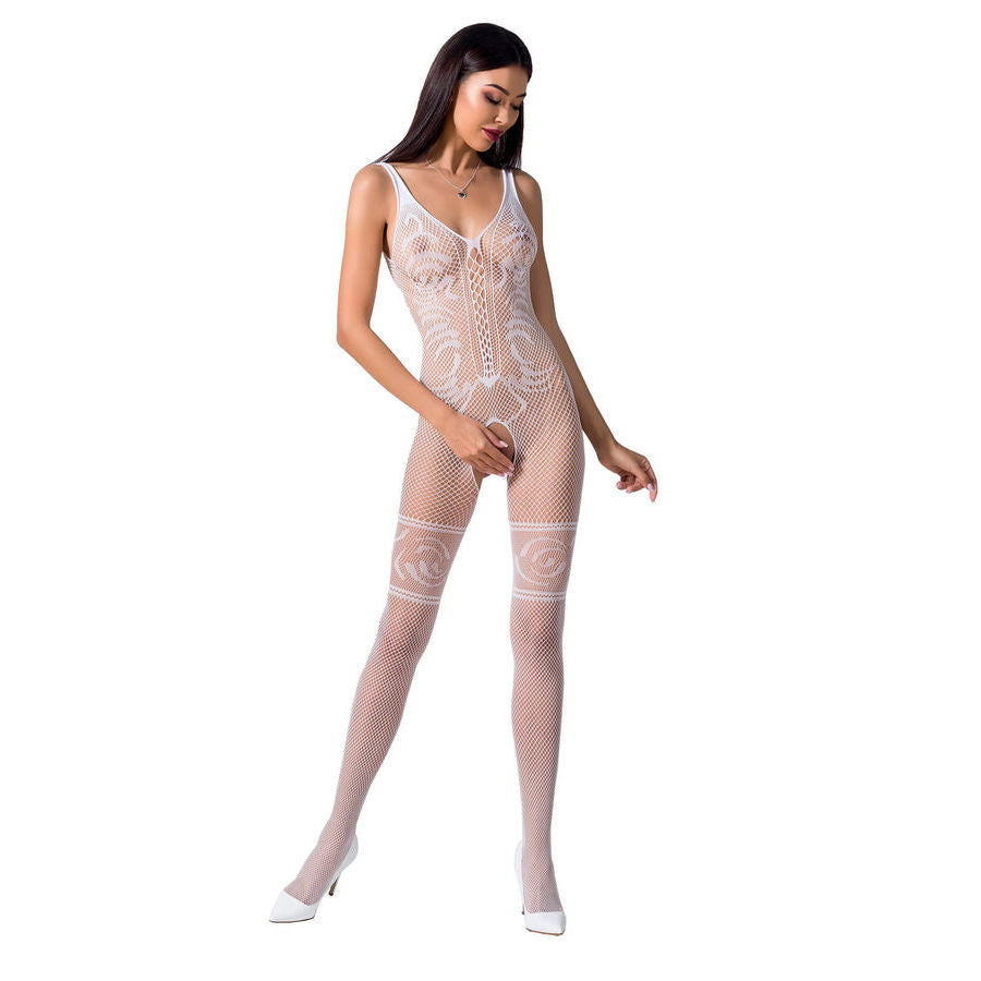 PASSION - BODYSTOCKING DONNA BS069 NERO TAGLIA UNICA