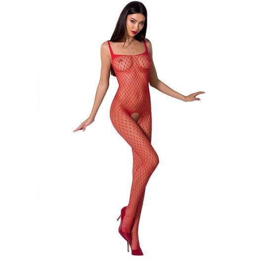 PASSION - FRAU BS071 SCHWARZER BODYSTOCKING EINE GRÖSSE