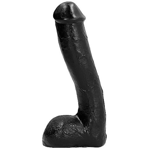 TUTTO NERO - PENE REALISTICO ANALE 23 CM