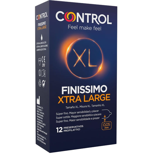 CONTROLLO - PRESERVATIVI FINISSIMO XL 12 UNITÀ