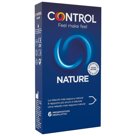 CONTROL - ADAPTA NATURE CONDOMS 6 UNITÀ