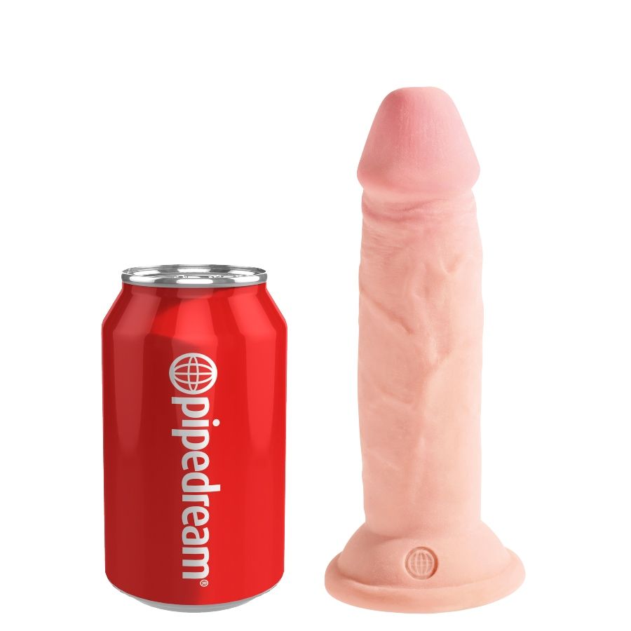 KING COCK - DILDO A TRIPLA DENSITÀ 15 CM