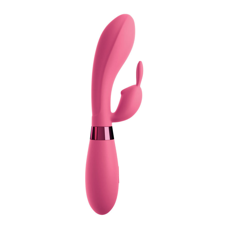 OMG - SELFIE VIBRATORE IN SILICONE ROSA CONIGLIO