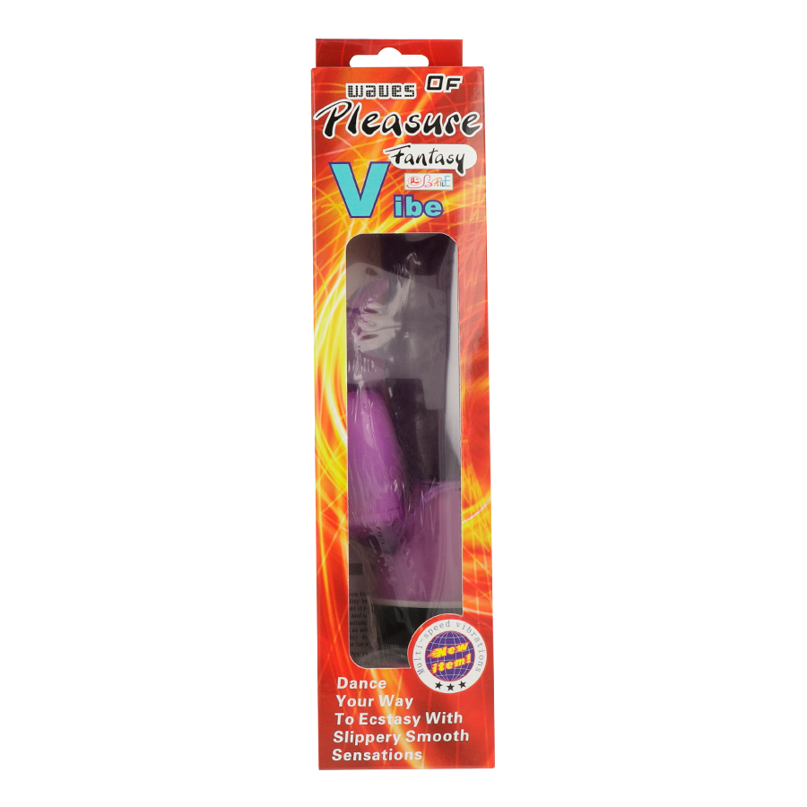 BAILE - WAVES OF PLEASURE FANTASY VIBRATOR MIT FLIEDERHAMMER 23 CM