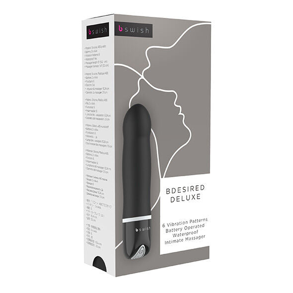 B SWISH - BDESIRED DELUXE SCHWARZER VIBRATOR 