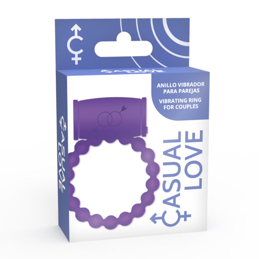 CASUAL LOVE - 25 COPPIE ANELLO VIBRATORE VIOLA