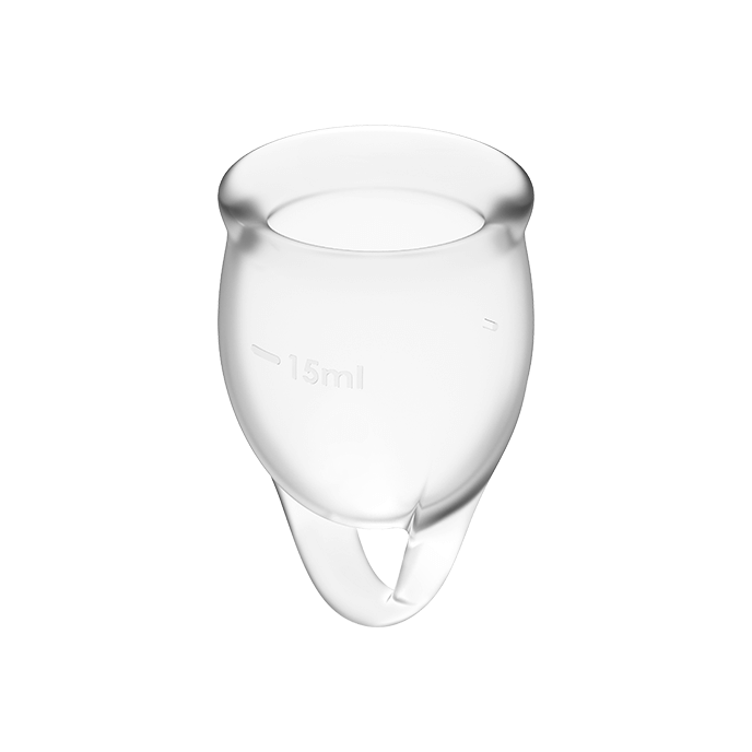 SATISFYER - FEEL CONFIDENT MENSTRUATIONSTASSE DUNKELBLAU 15 + 20 ML