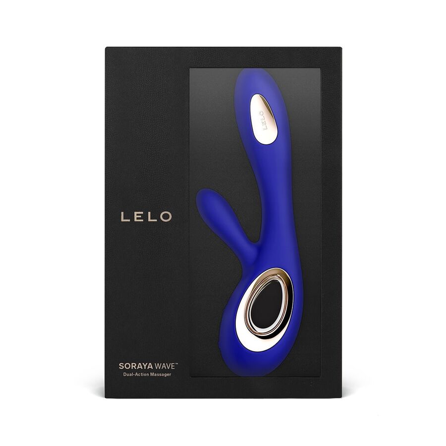 LELO - SORAYA WAVE VIBRATOR KANINCHEN MITTERNACHTBLAU