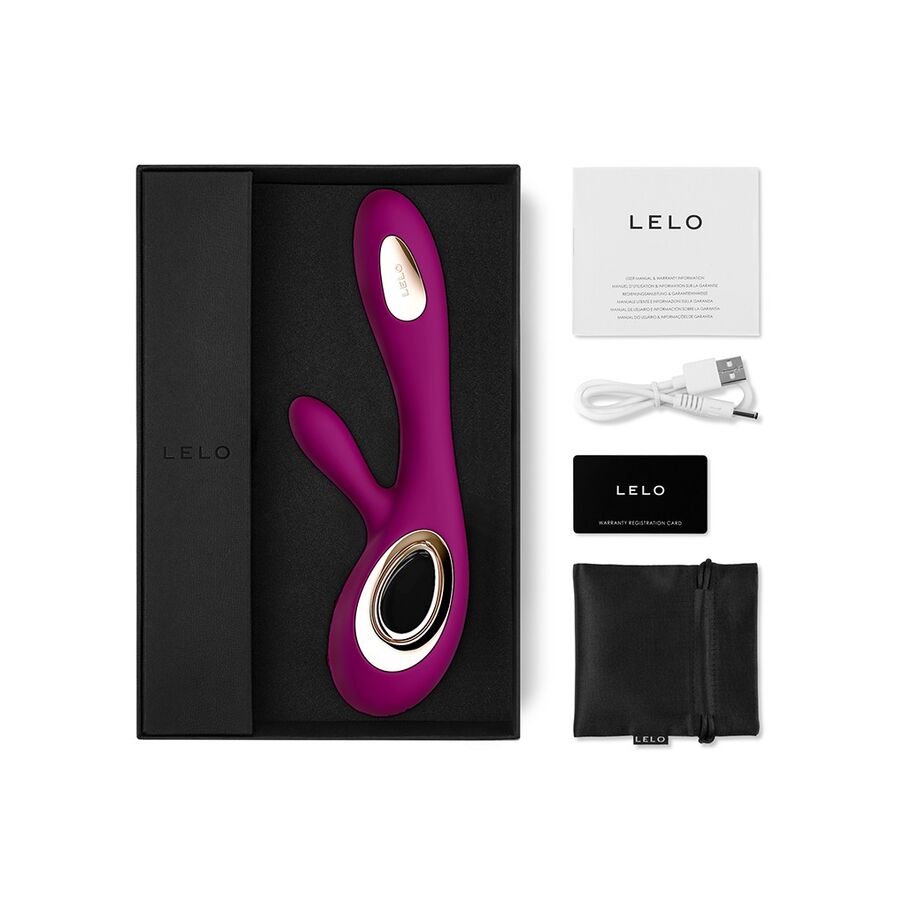 LELO - SORAYA WAVE VIBRATORE CONIGLIO VIOLA