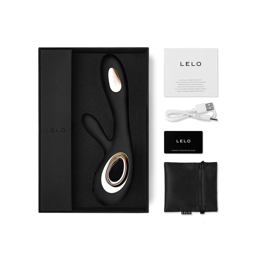 LELO - SORAYA WAVE VIBRATORE CONIGLIO NERO