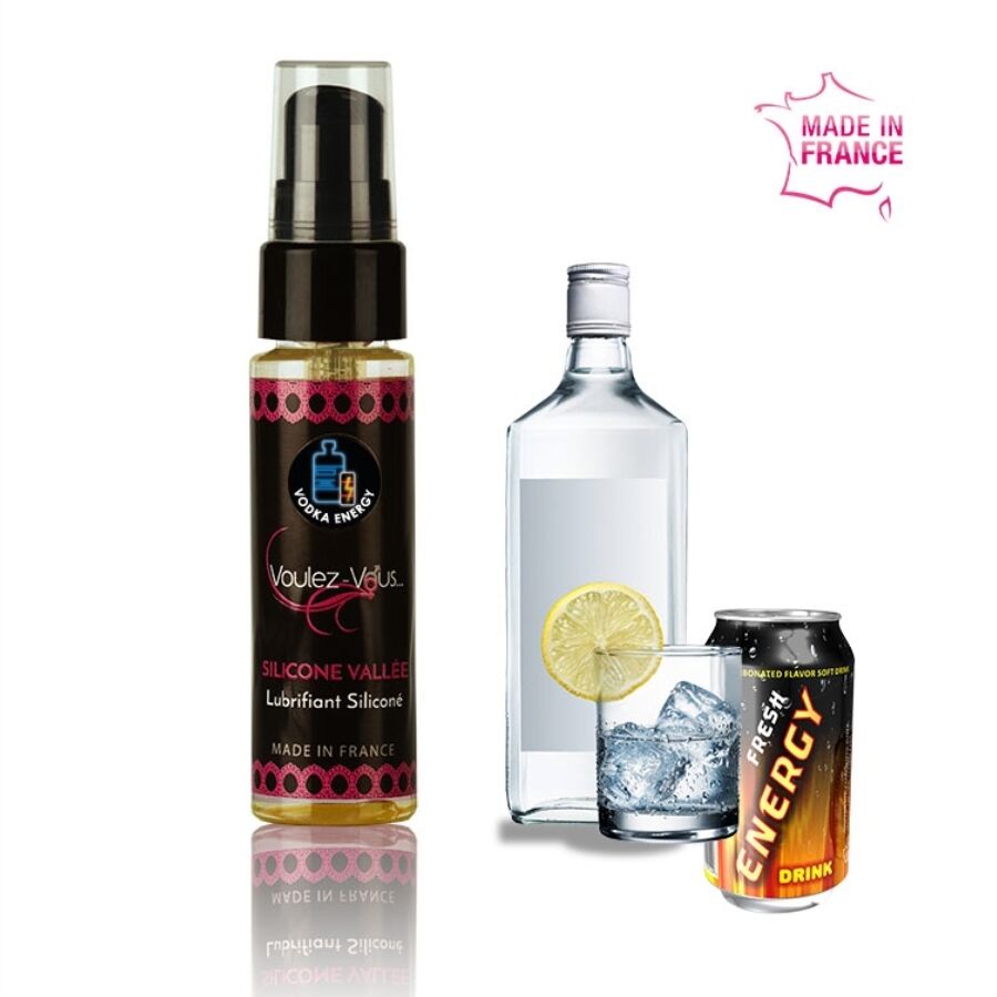 VOULEZ-VOUS - LUBRIFICANTE AL SILICONE - VODKA E RED BULL 35 ML