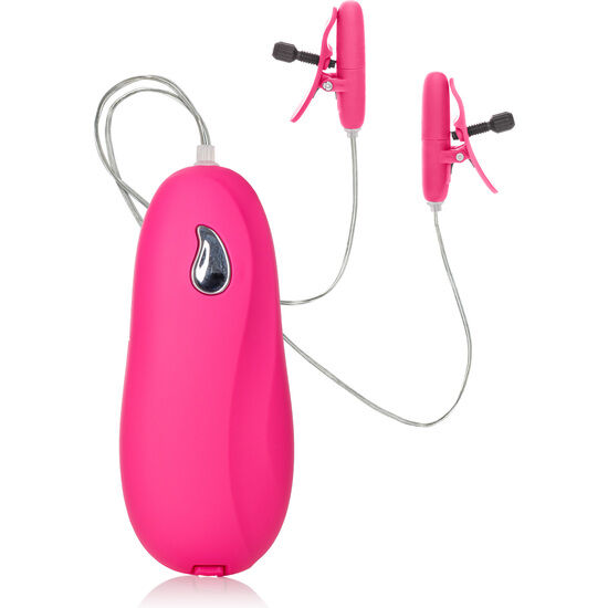 CALEXOTICS - VIBRATORE RISCALDATO PER CAPEZZOLI ROSA