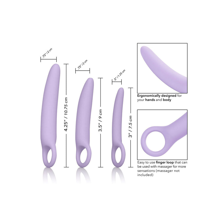 CALEXOTICS - DR. LAURA BERMAN ALENA SET MIT 3 SILIKON-DILATOREN