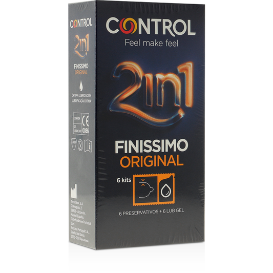 CONTROL - FINISIMO DUO + ​​SCHMIERMITTEL 6 EINHEITEN