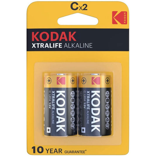 KODAK - XTRALIFE ALKALISCHE BATTERIEN CX 2 EINHEITEN