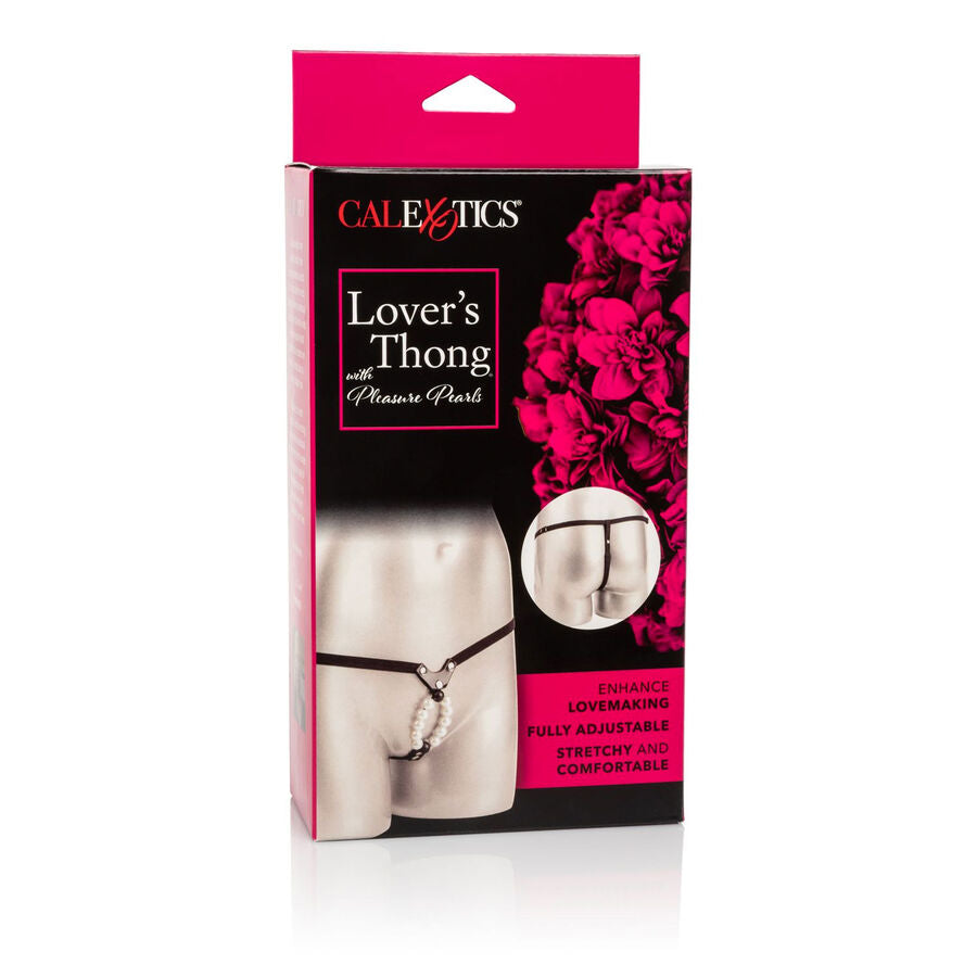 CALEXOTICS - LOVERS THONG MIT LUSTIGES PERLEN