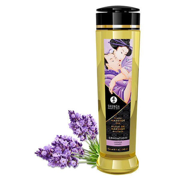 SHUNGA - SENSATION OLIO PER MASSAGGIO EROTICO 240 ML