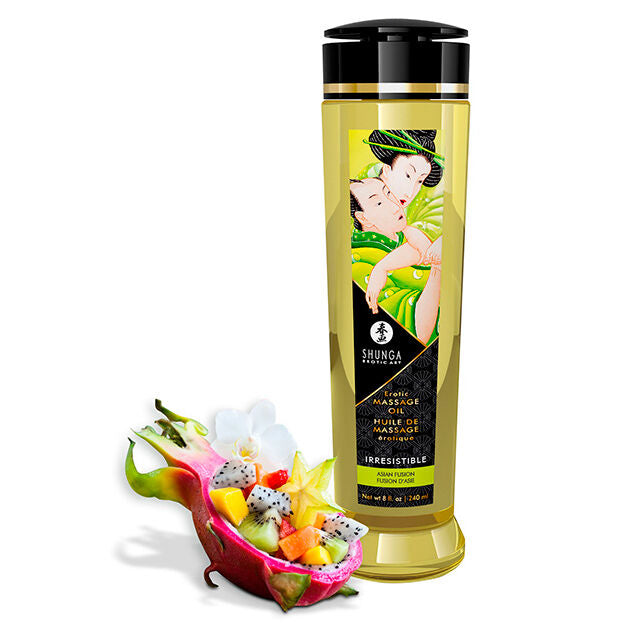 SHUNGA - OLIO PER MASSAGGIO EROTICO IRRESISTIBILE 240ML