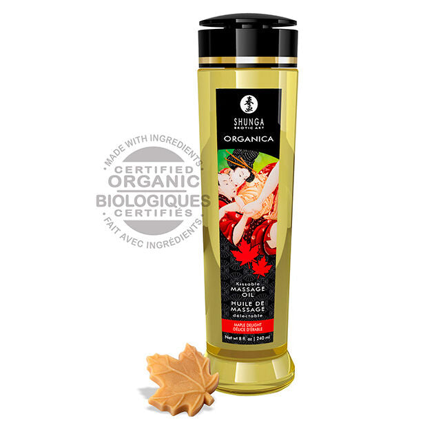 SHUNGA - OLIO PER MASSAGGIO BIOLOGICO MAPLE DELIGHT 240 ML