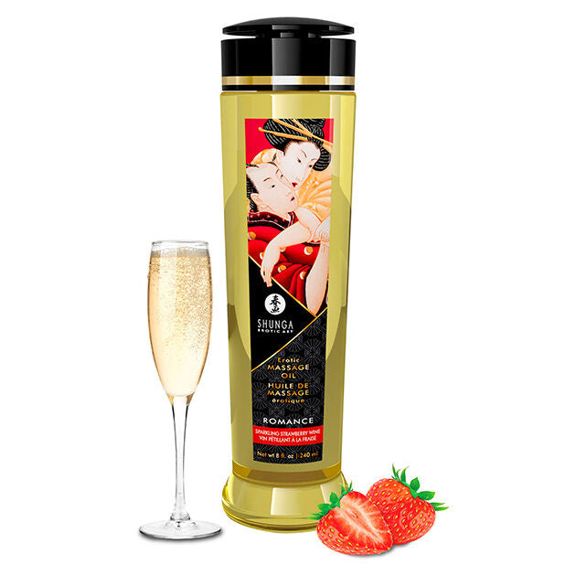 SHUNGA - OLIO PER MASSAGGIO EROTICO ROMANCE 240 ML